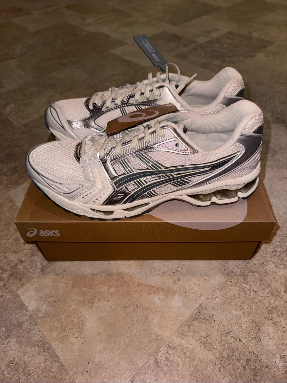 ASICS Gel Kayano 14 - Birch/Dark Pewter